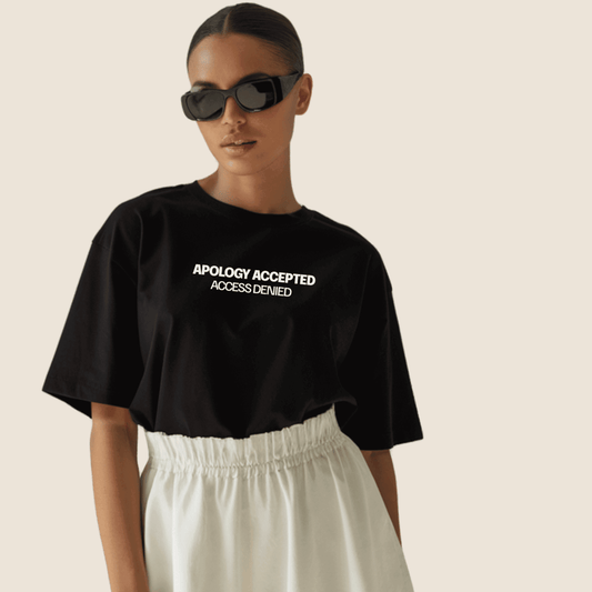Apology Accepted. Access Denied. Graphic T-shirt
