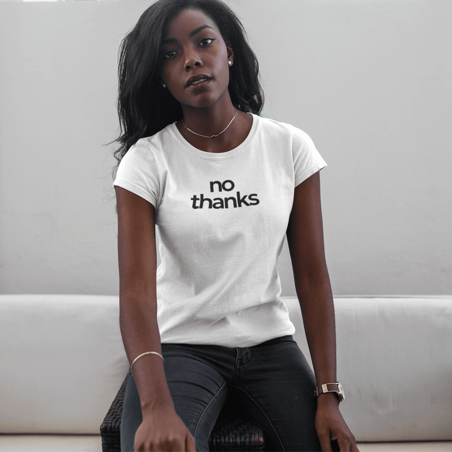 No Thanks Graphic T-Shirt