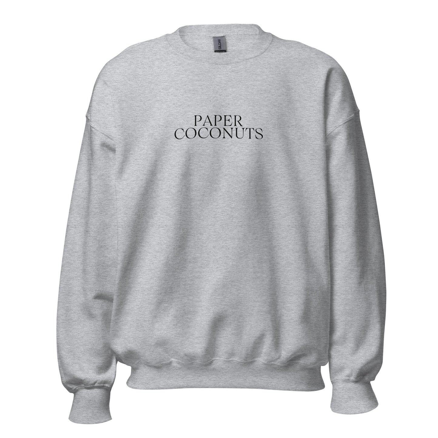 Paper Coconuts Graphic Logo Sweatshirt