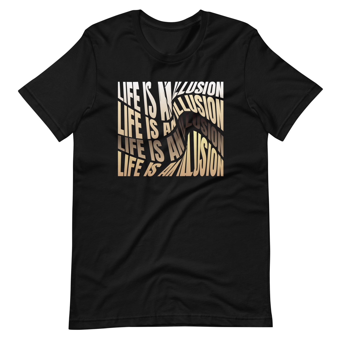 Life is An Illusion Graphic T-Shirt Paper Coconuts