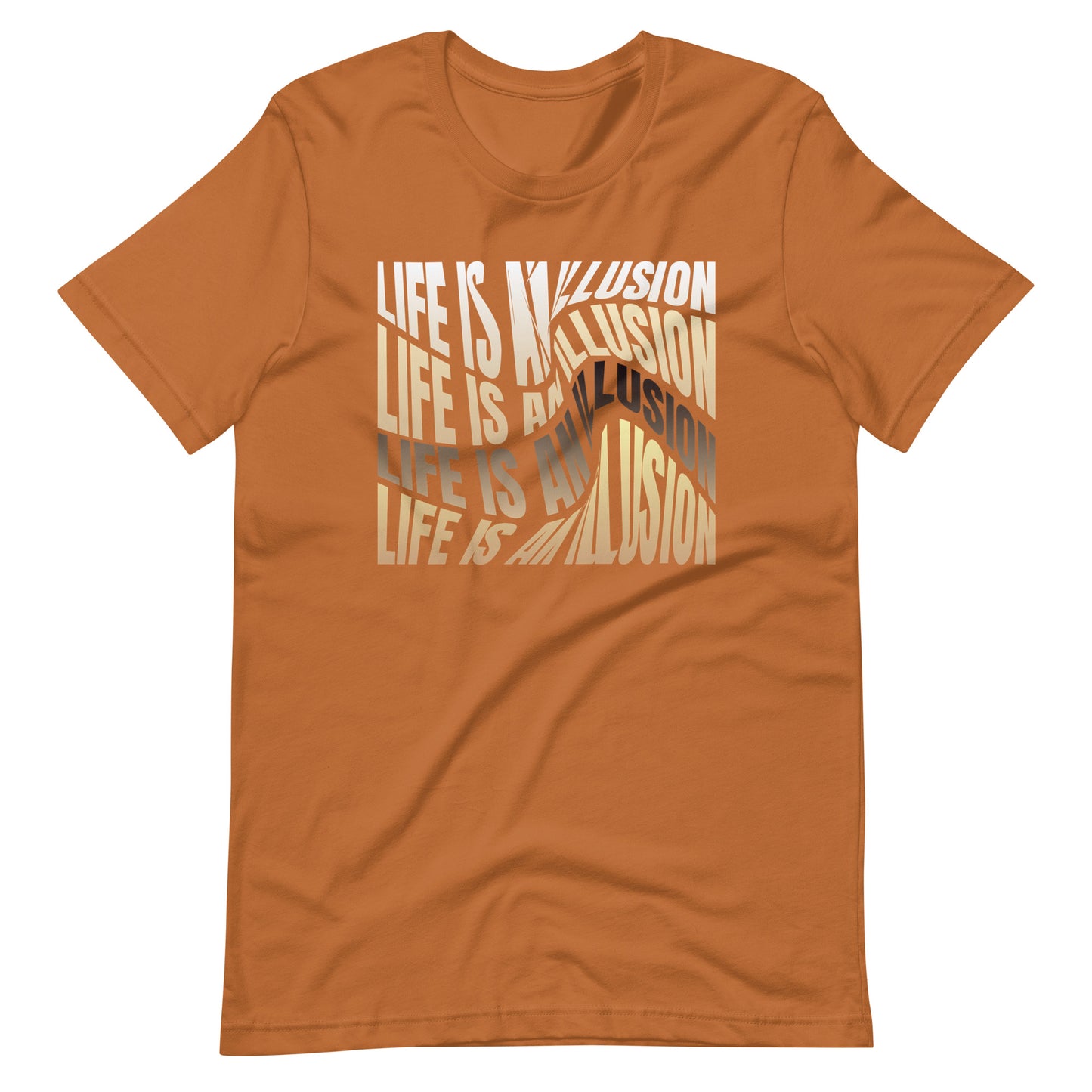 Life is An Illusion Graphic T-Shirt Paper Coconuts