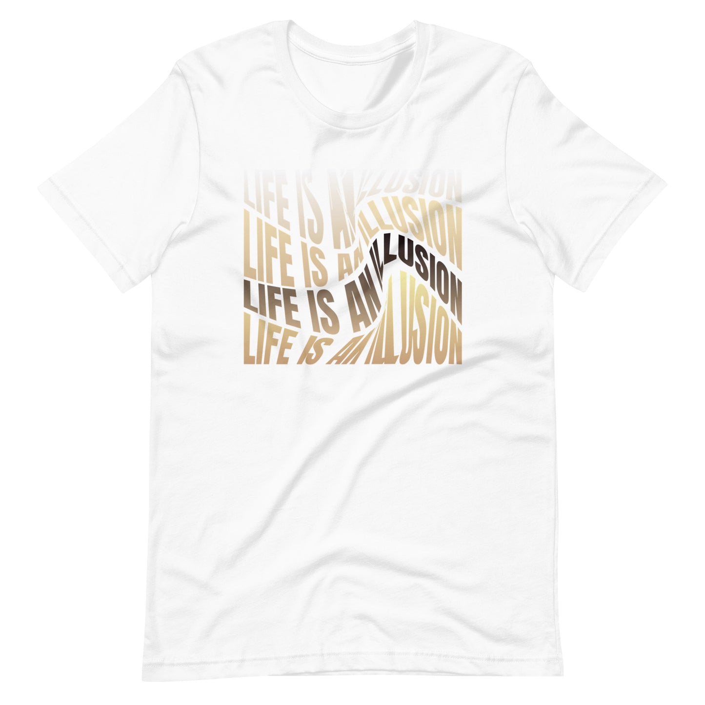 Life is An Illusion Graphic T-Shirt Paper Coconuts